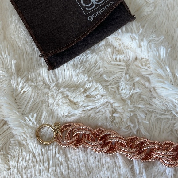 Gorjana Rose Gold Chain Bracelet - Picture 2 of 4